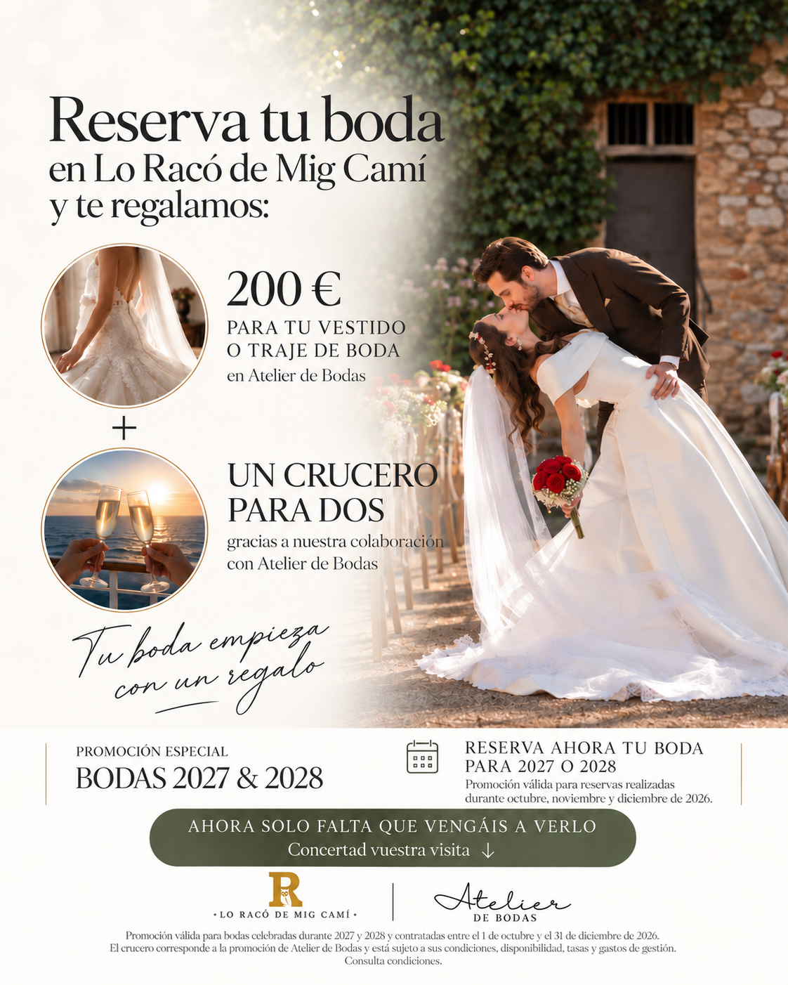 Promocion vestido + crucero de lo raco de mig cami